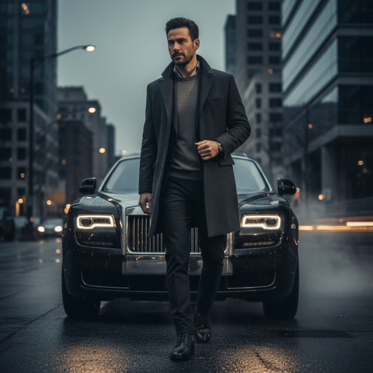 How to Dress Like a Millionaire: Wealthy Lifestyle Aesthetic Outfits for Men (2025 Guide)