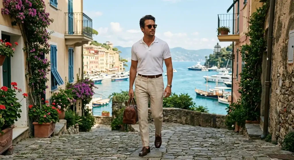 Old Money Outfits for Men Summer Polo: 17 Classy Looks That Feel Effortlessly Rich 1 Old Money Outfits Men Summer Polo
