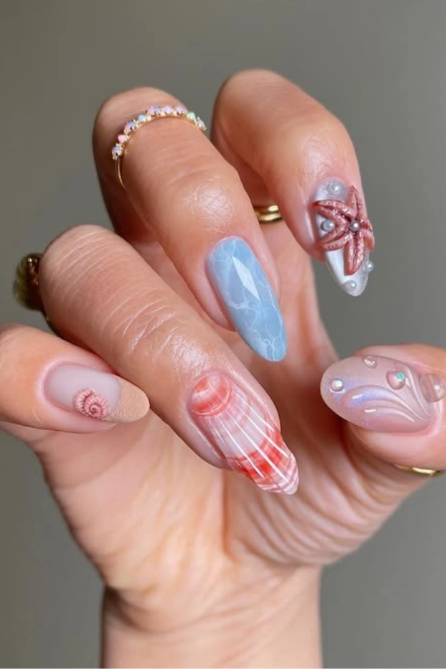 19 Trendy August Nails You’ll Want Before Fall Starts Sneaking In 12 August Nails