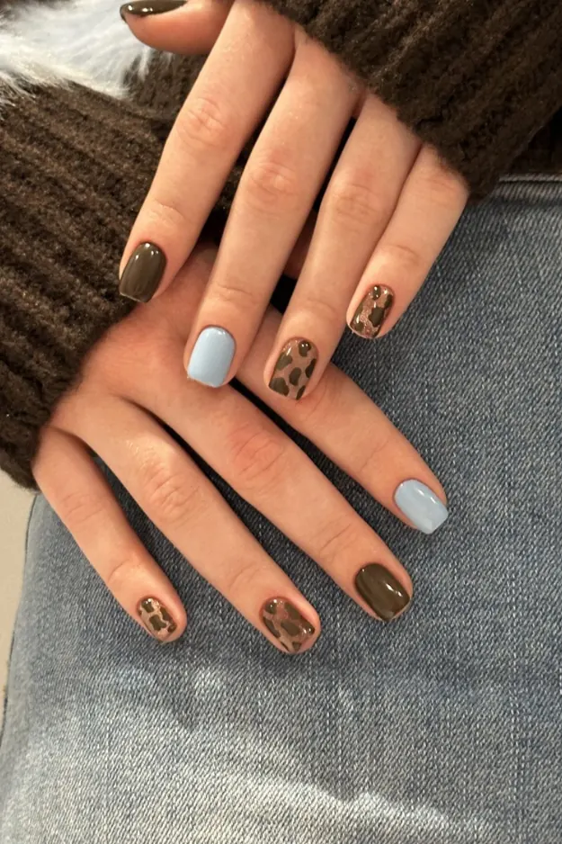 Short Square Nails