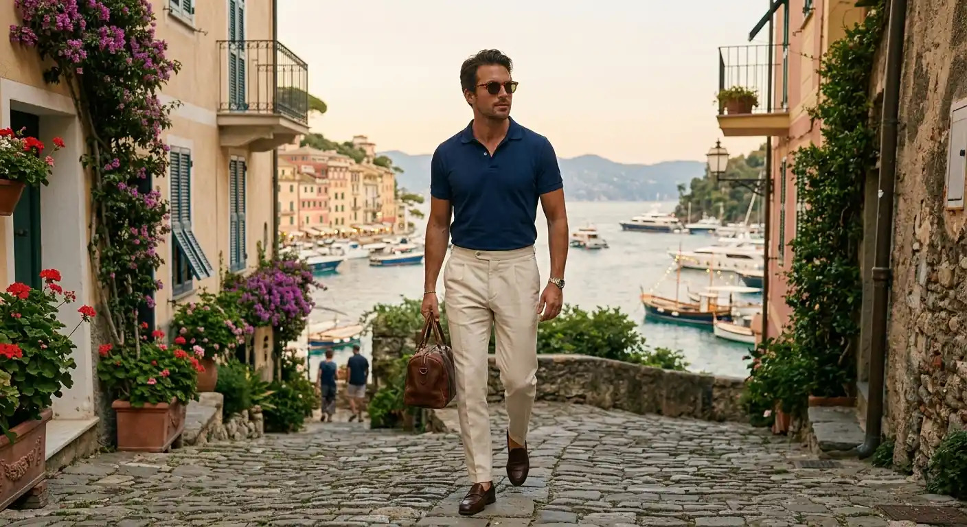 Old Money Outfits Men Summer Polo