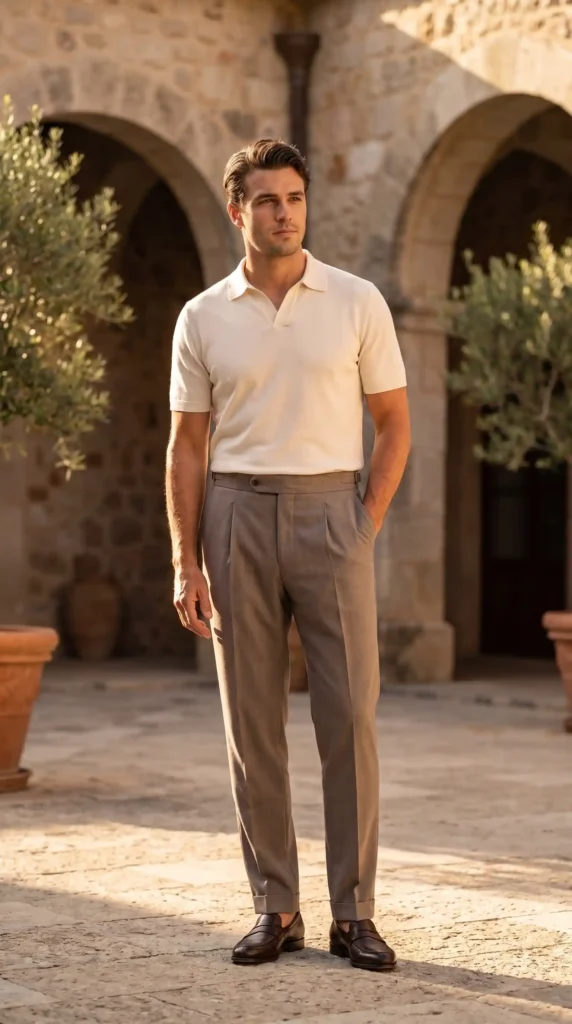Old Money Outfits for Men Summer Polo: 17 Classy Looks That Feel Effortlessly Rich 4 Old Money Outfits Men Summer Polo