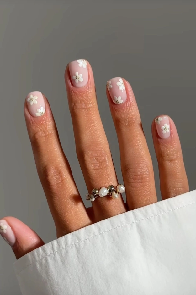 Short Square Nails