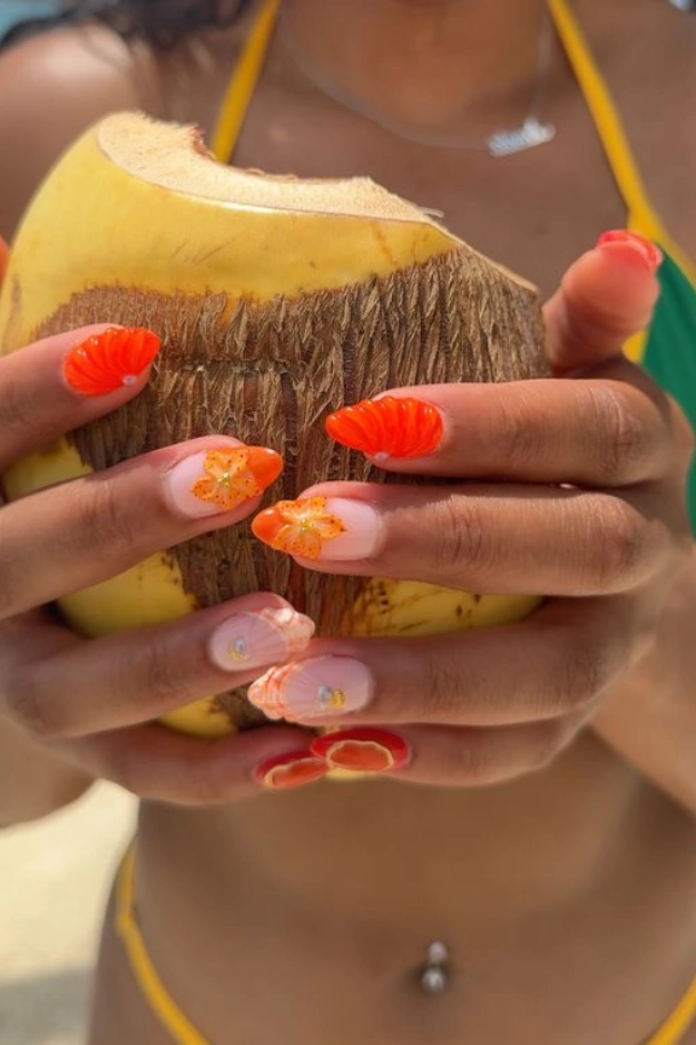 19 Trendy August Nails You’ll Want Before Fall Starts Sneaking In 6 August Nails