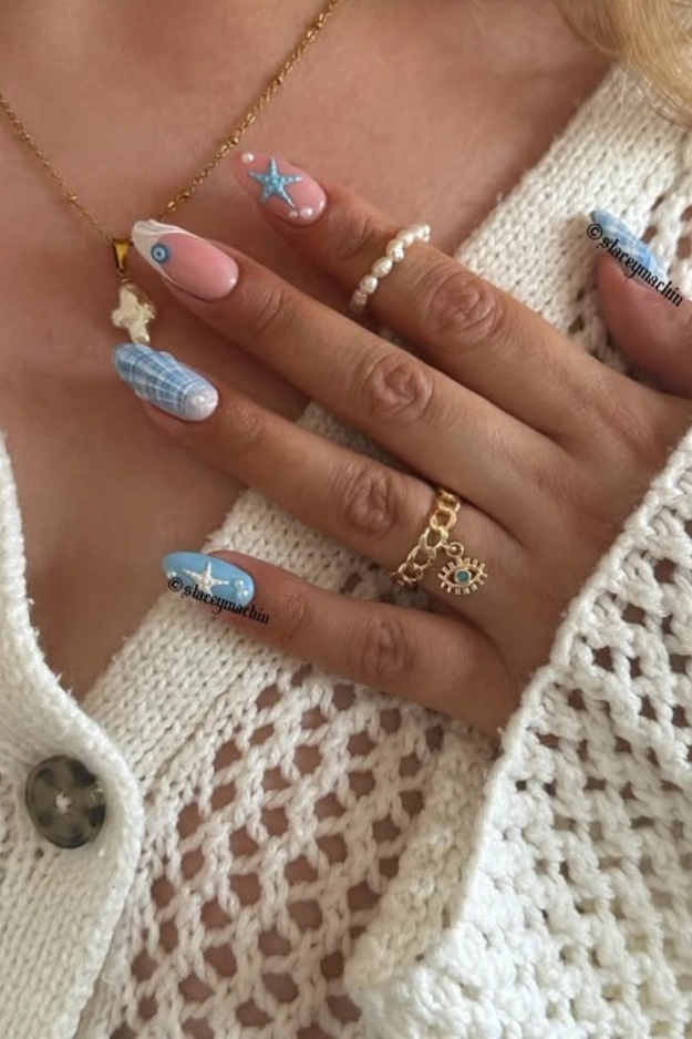 19 Trendy August Nails You’ll Want Before Fall Starts Sneaking In 7 August Nails
