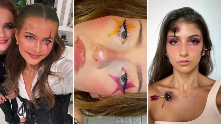 19 Damn Easy Halloween Makeup Ideas for People Who Forgot to Plan a Costume 9 Easy Halloween Makeup