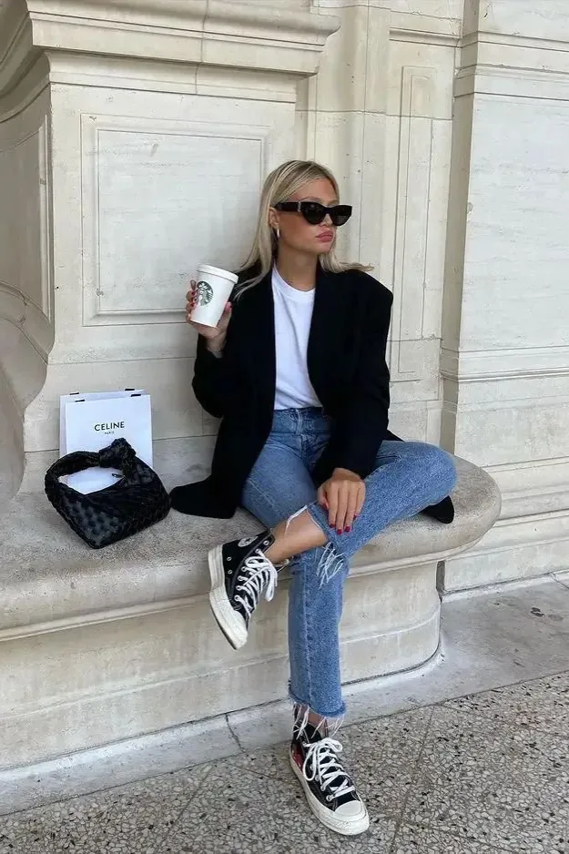 18 Converse Outfits You Can Wear on Repeat Without Getting Bored 1 Converse outfits