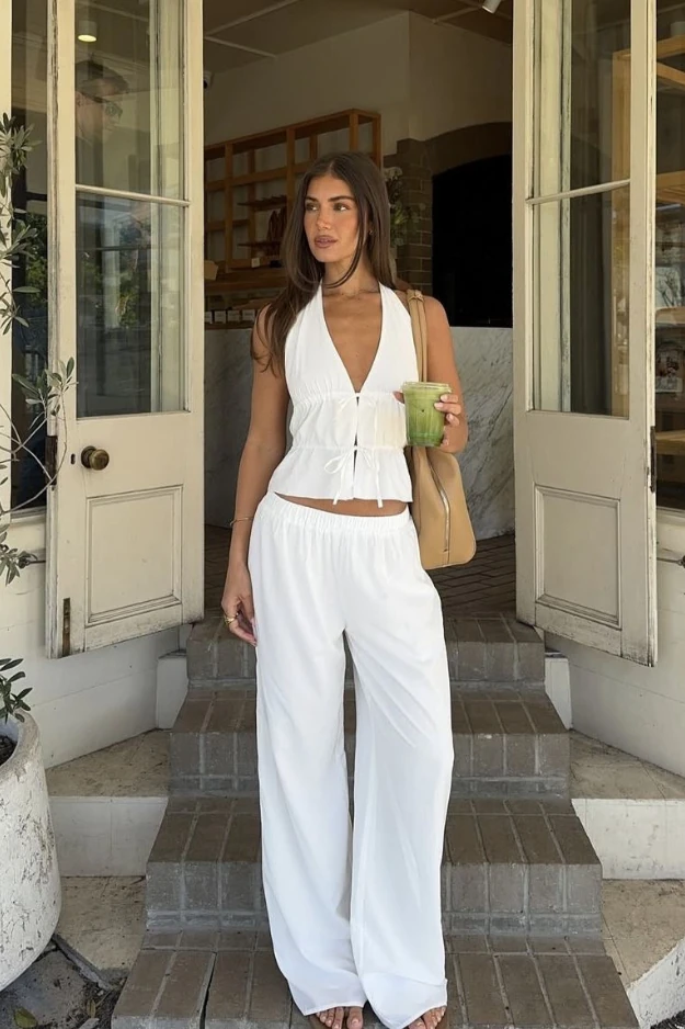 Linen Pants Outfits