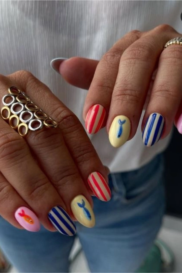 Fish Nails Ideas