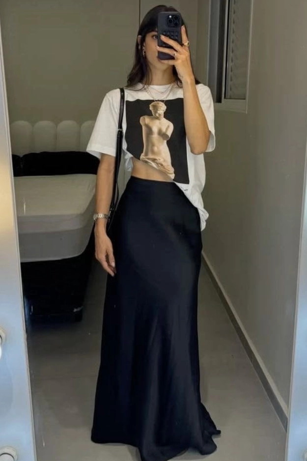Oversized t shirt outfits