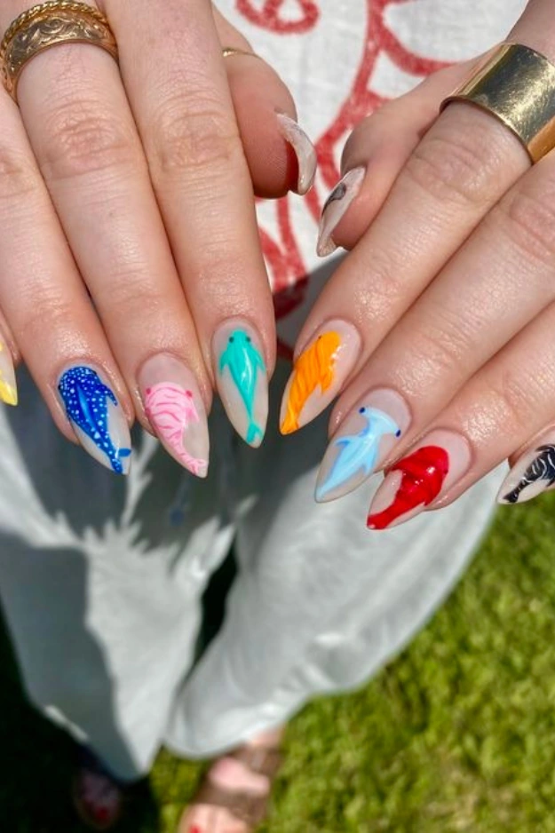 Fish Nails Ideas