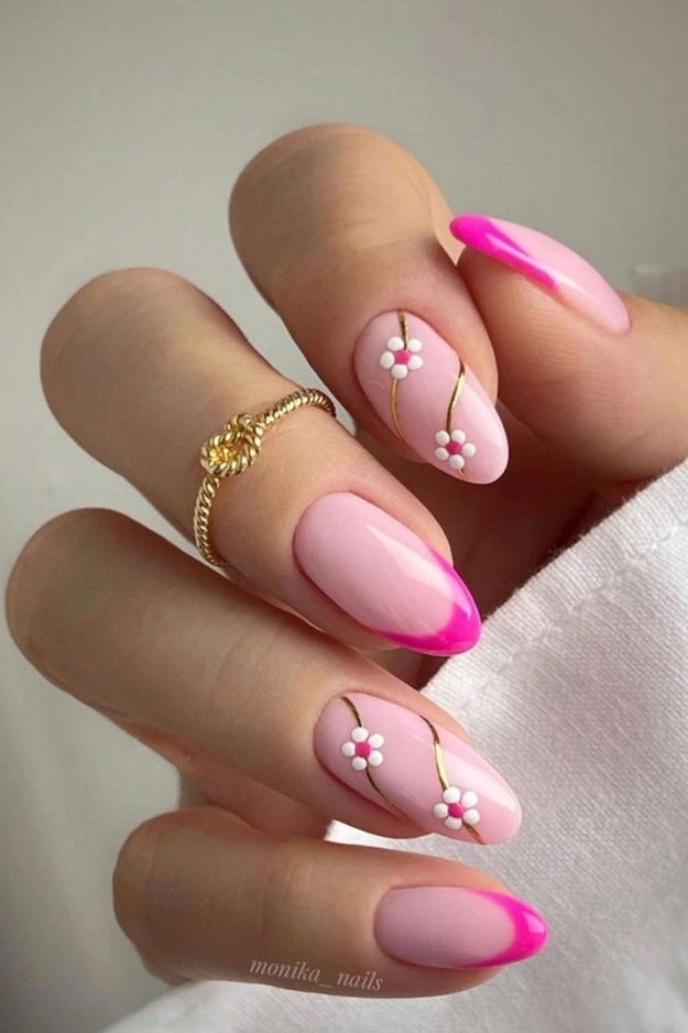 24 Pink Summer Nails That Feel Like Pool Days, Iced Drinks, and Golden Hour 13 Pink Summer Nails