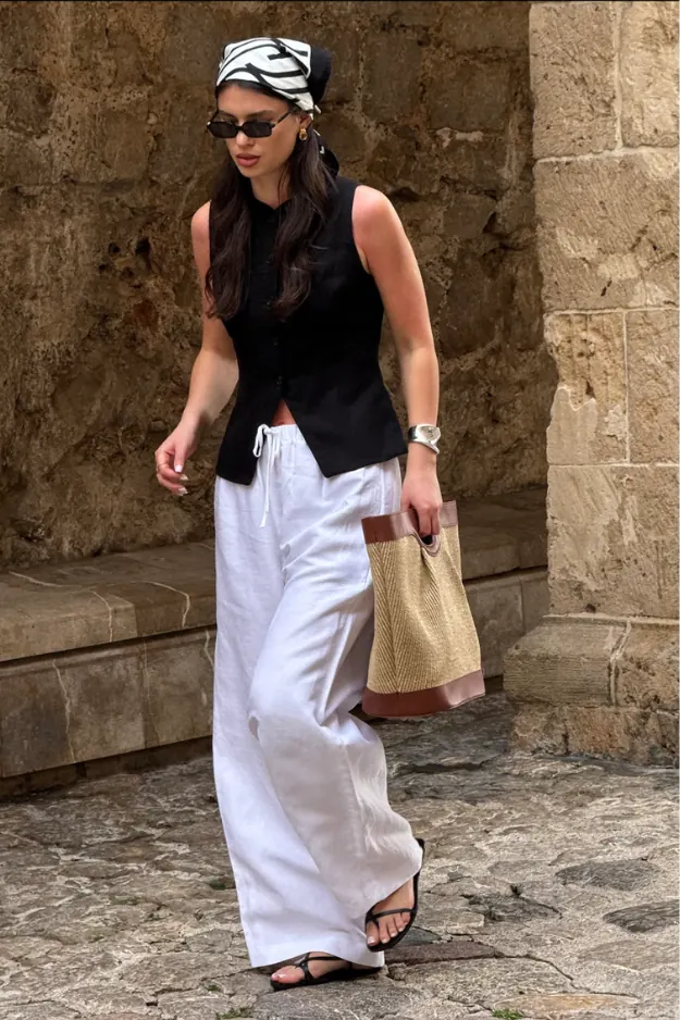 Linen Pants Outfits