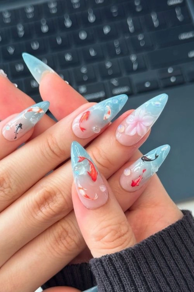 Fish Nails Ideas