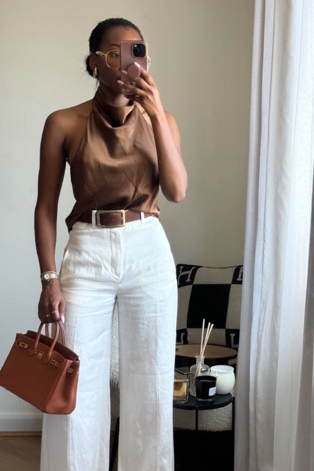 Linen Pants Outfits