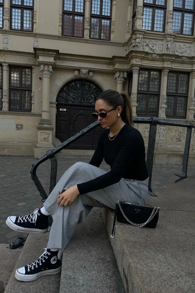 18 Converse Outfits You Can Wear on Repeat Without Getting Bored 14 Converse outfits