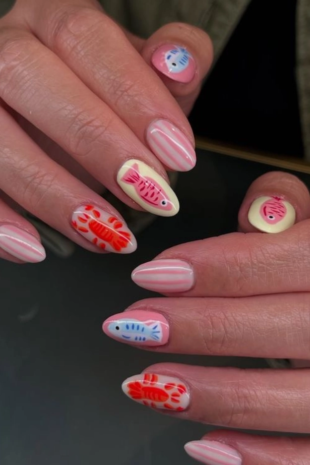 Fish Nails Ideas