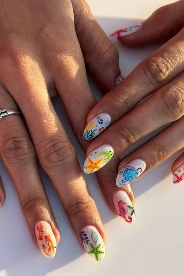 Fish Nails Ideas