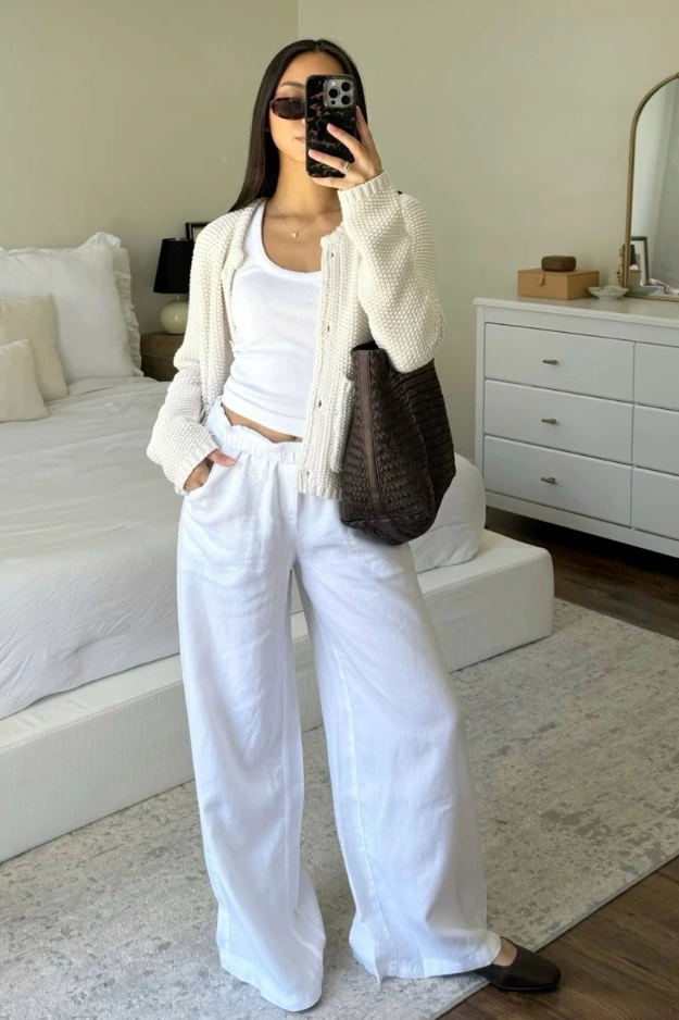 Linen Pants Outfits