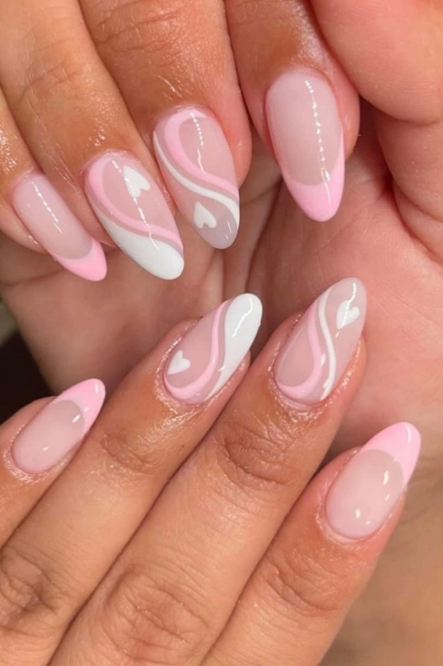 24 Pink Summer Nails That Feel Like Pool Days, Iced Drinks, and Golden Hour 18 Pink Summer Nails