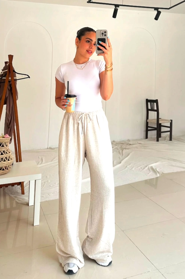 Linen Pants Outfits