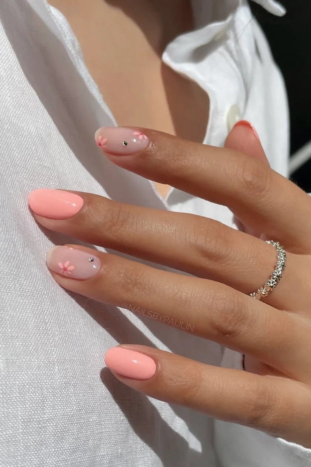 24 Pink Summer Nails That Feel Like Pool Days, Iced Drinks, and Golden Hour 2 Pink Summer Nails