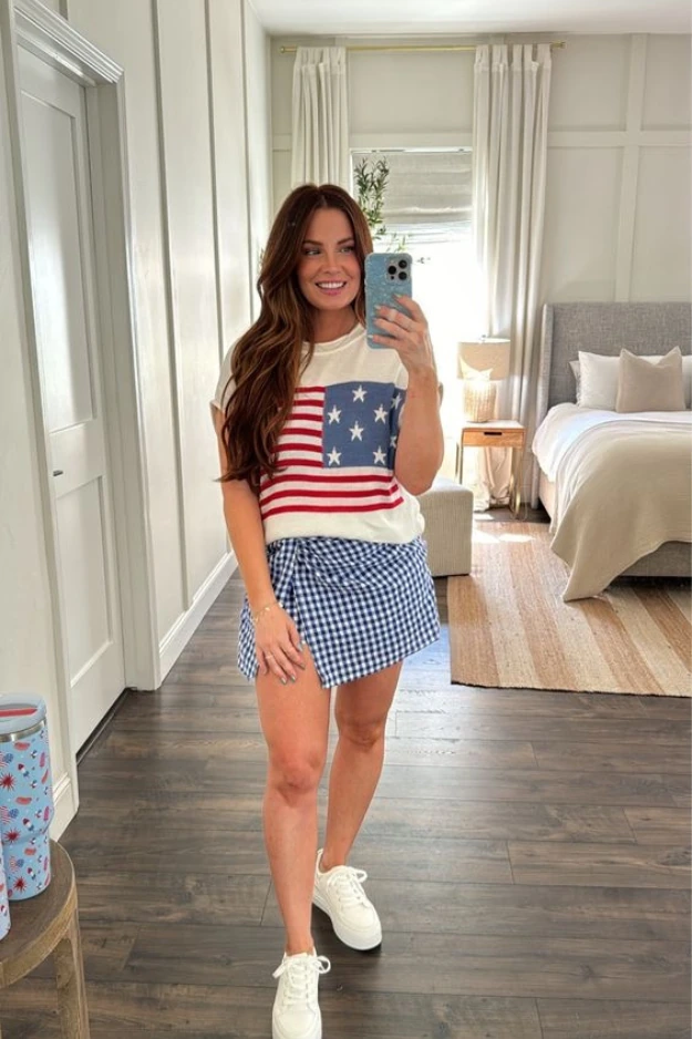 27 Hot-Girl 4th of July Outfits Made for Fireworks, Rooftops, and Summer Nights 24 Cute 4th of July Outfits