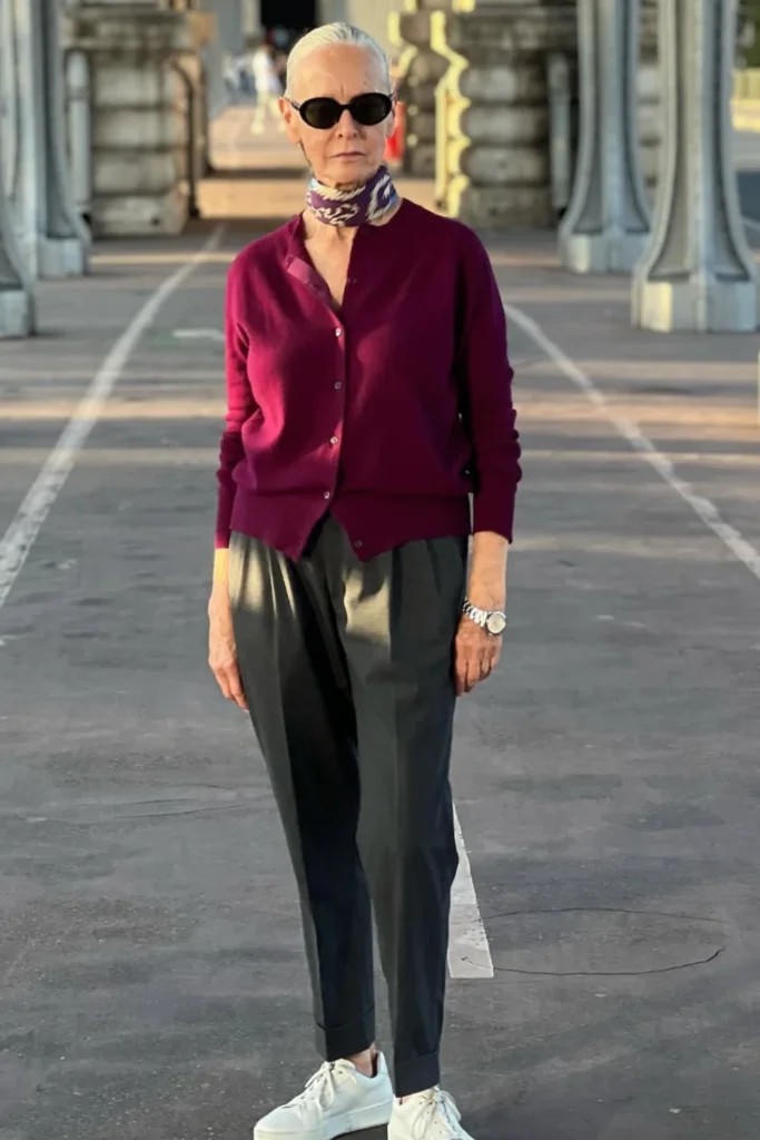 Fashion over 50 woman