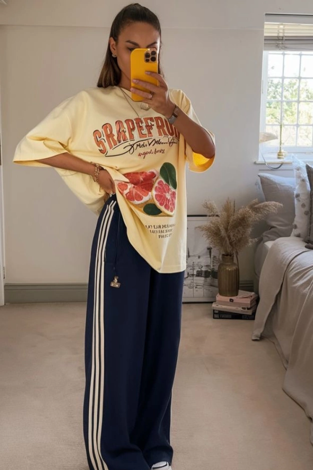Oversized t shirt outfits