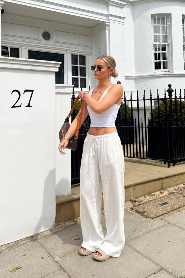 Linen Pants Outfits