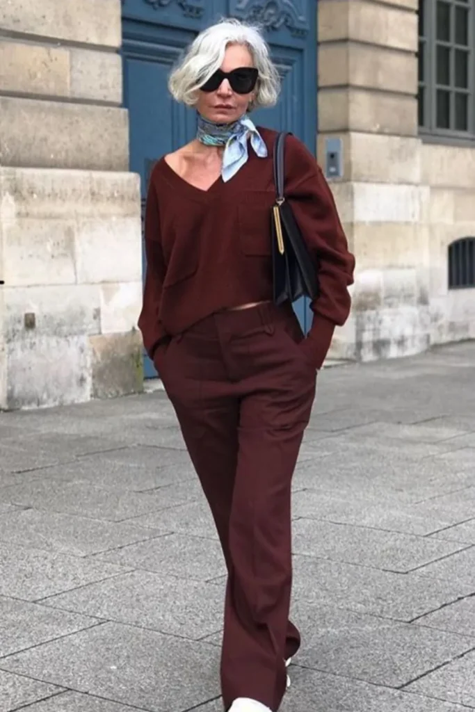 Fashion over 50 woman