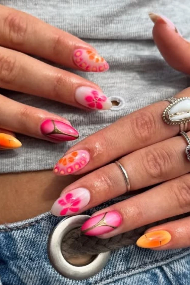 17 Trendy July Nails That Feel Like Sunshine, Iced Drinks, and Late Summer Nights 5 July Nails