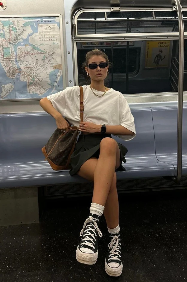 18 Converse Outfits You Can Wear on Repeat Without Getting Bored 6 Converse outfits