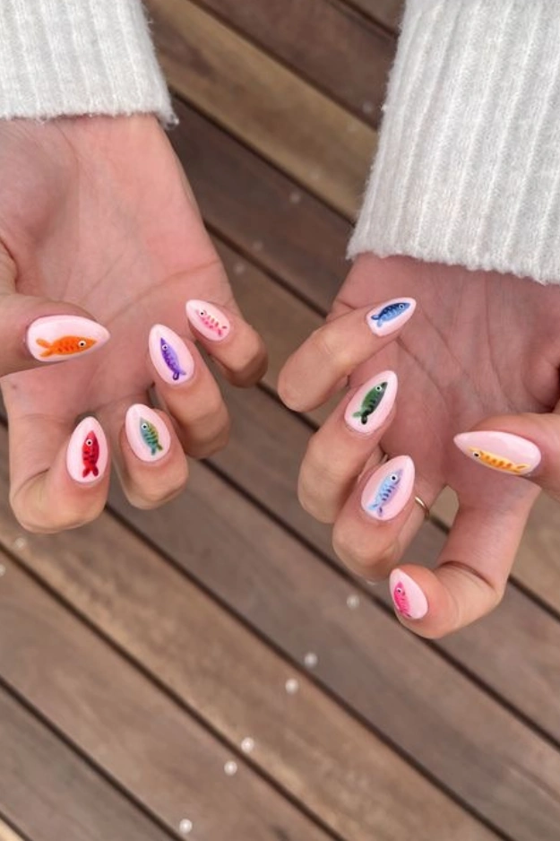 Fish Nails Ideas