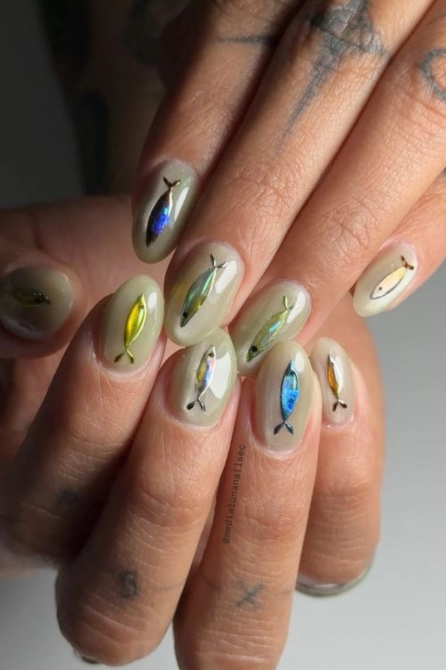 Fish Nails Ideas