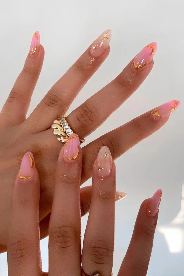 24 Pink Summer Nails That Feel Like Pool Days, Iced Drinks, and Golden Hour 9 Pink Summer Nails