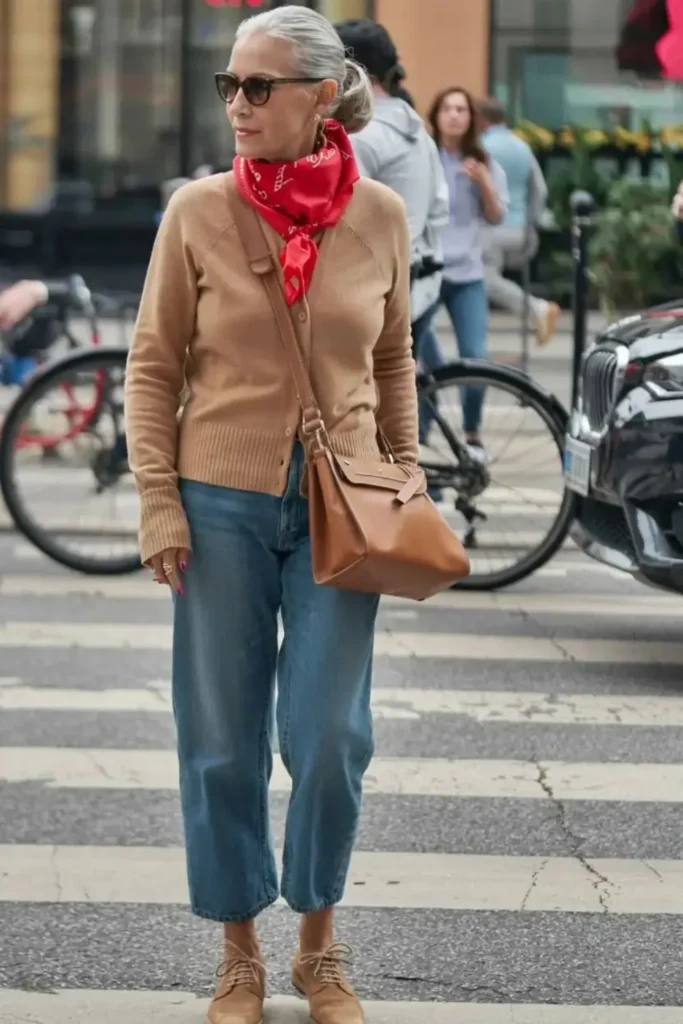 Fashion over 50 woman