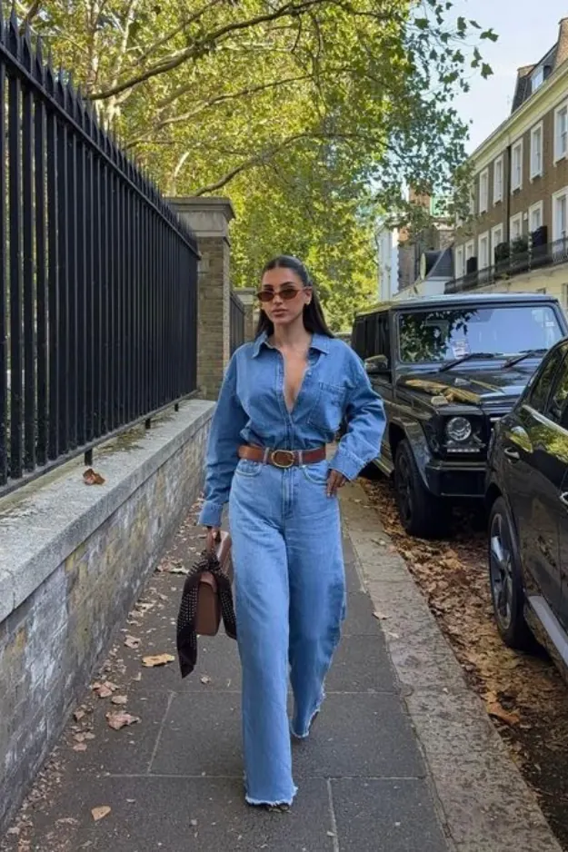 Wide leg jeans outfits