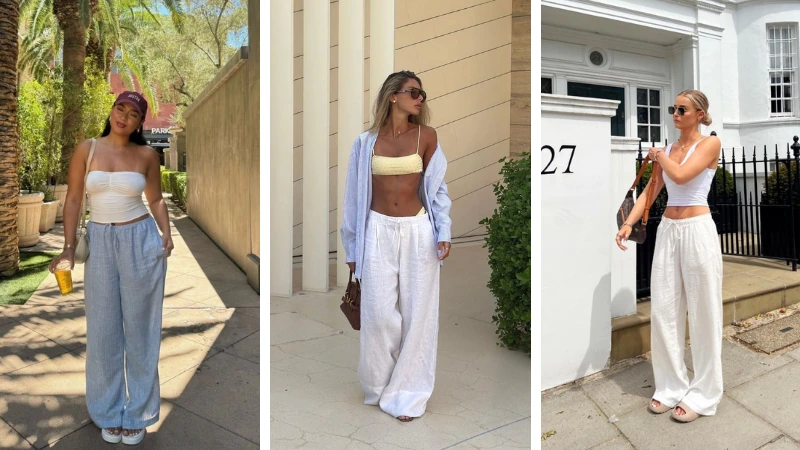 Linen Pants Outfits