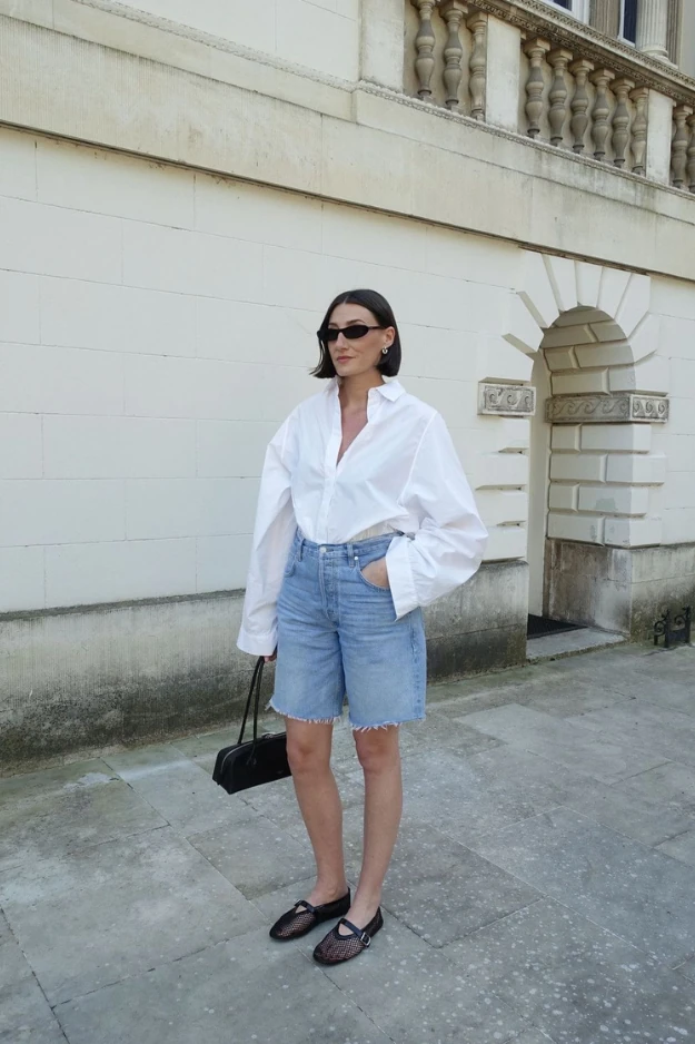 26 Jorts Outfits That Feel Effortless, Casual, and Just the Right Amount of Cool 21 Jorts Outfits