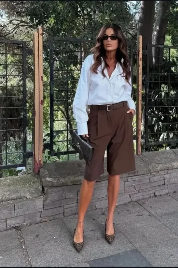 26 Jorts Outfits That Feel Effortless, Casual, and Just the Right Amount of Cool 3 Jorts Outfits